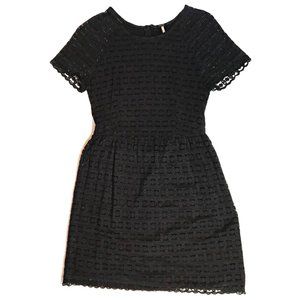 FREE PEOPLE | Black Lace Dress